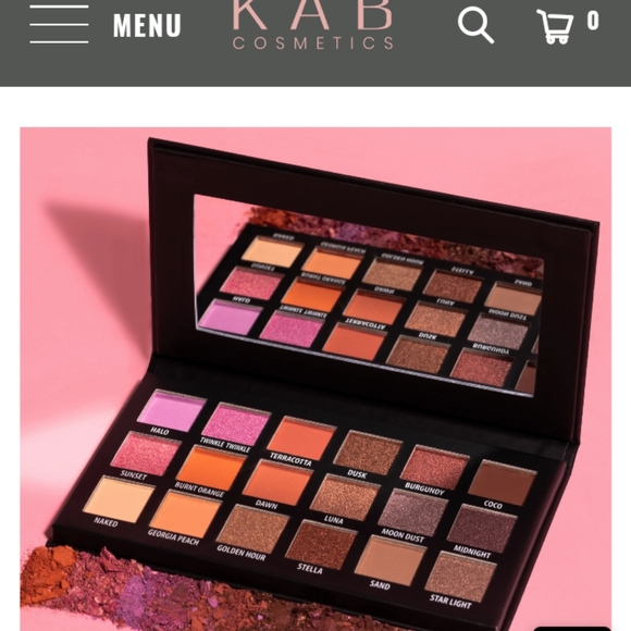 Nwt KAB Day & night eyeshadow palette - Picture 1 of 12